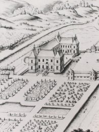 Le château en l’an 1700 Le château en l’an 1700