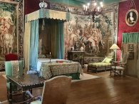La chambre du Maréchal, Château de Cormatin La chambre du Maréchal, Château de Cormatin