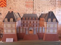 La maquette du château vers 1630 - Alain Goux La maquette du château vers 1630 - Alain Goux